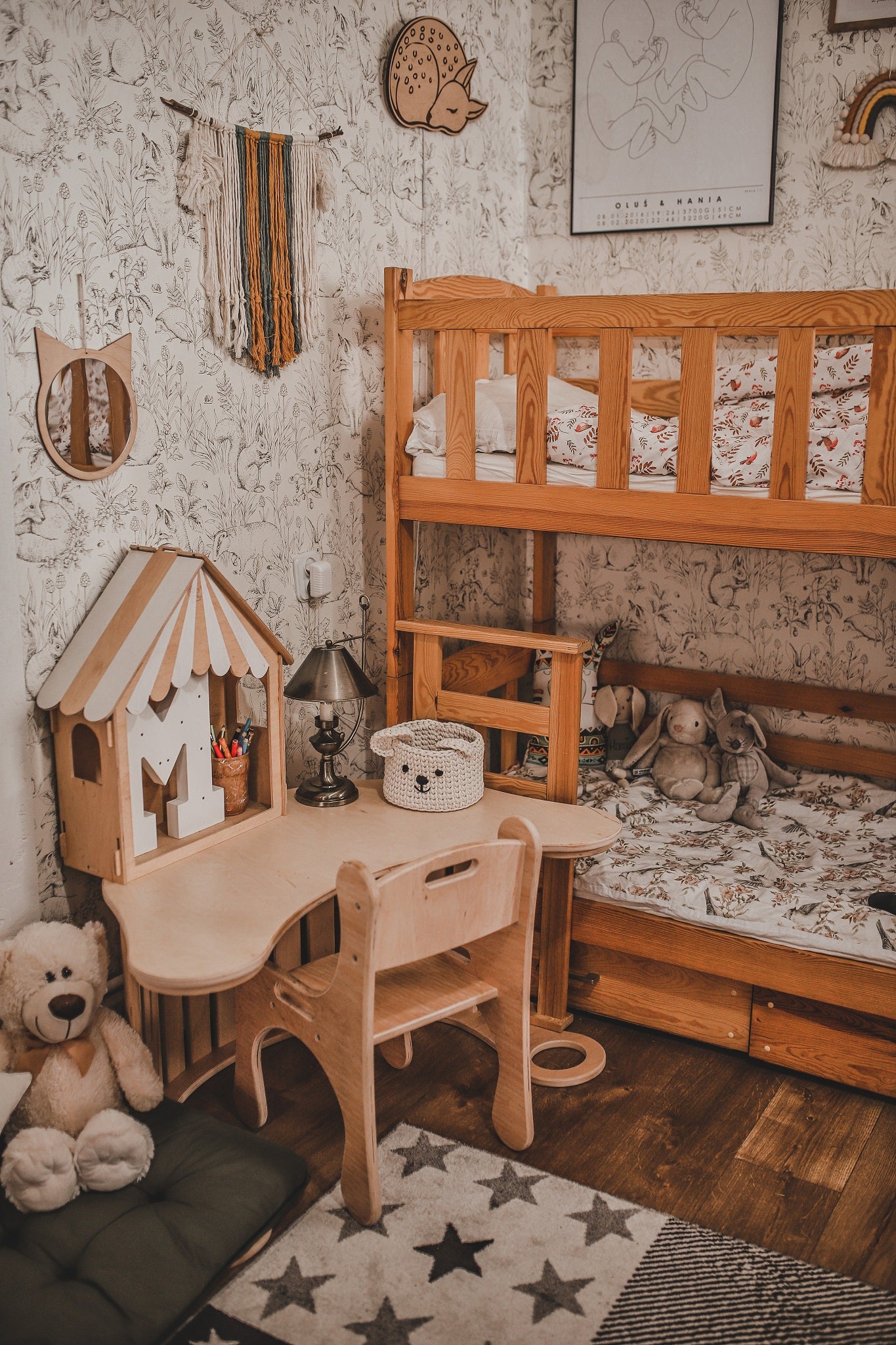 goodwoodtablenaturalcolourinbedroom tabletop for rocker