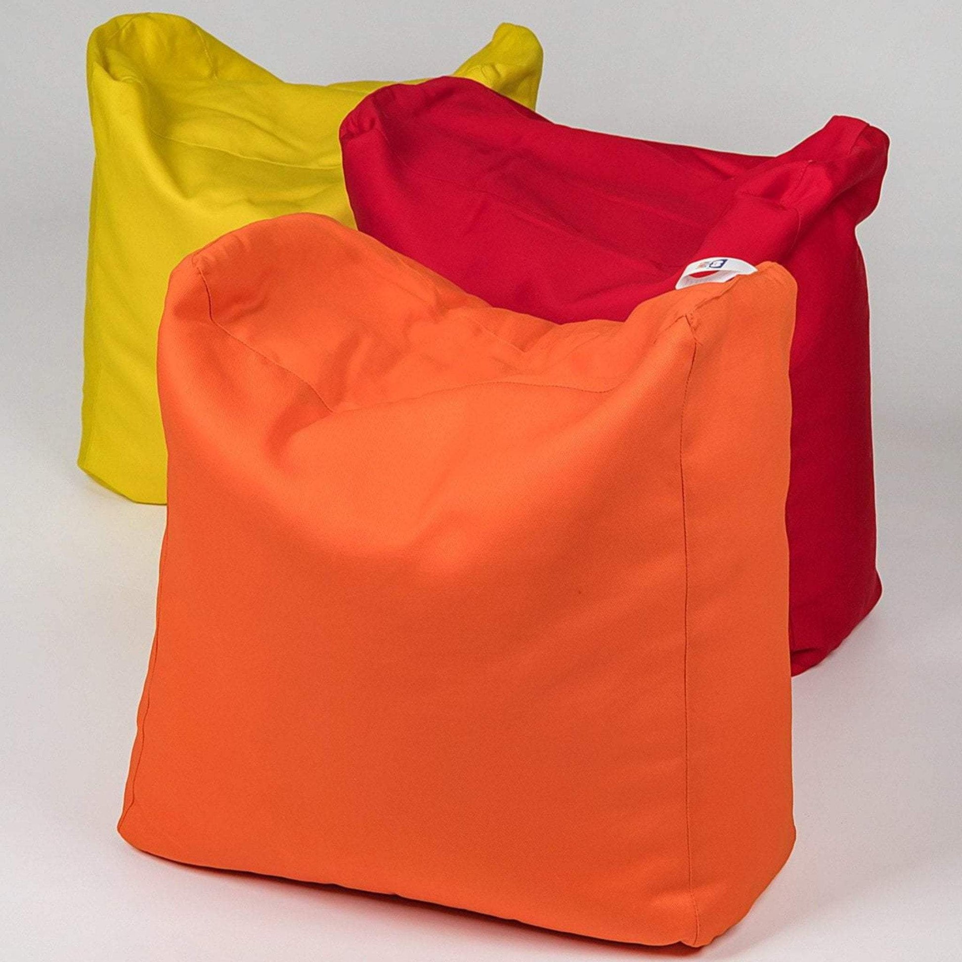 COTTON SQUARE POUFS | SENSORY OWL - SCHOOL EQUIPMENT