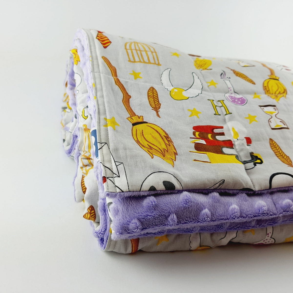 SCHOOL OF MAGIC MINKY WEIGHTED BLANKET SENSORY BLANKET