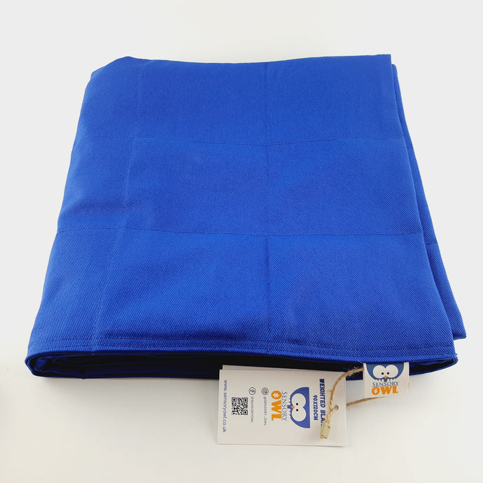 1350x200cm Blue Cotton Weighted Blanket, 3kg