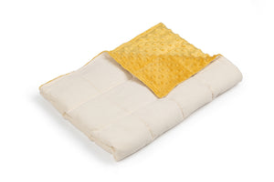 NATURAL RAW COTTON WEIGHTED BLANKET