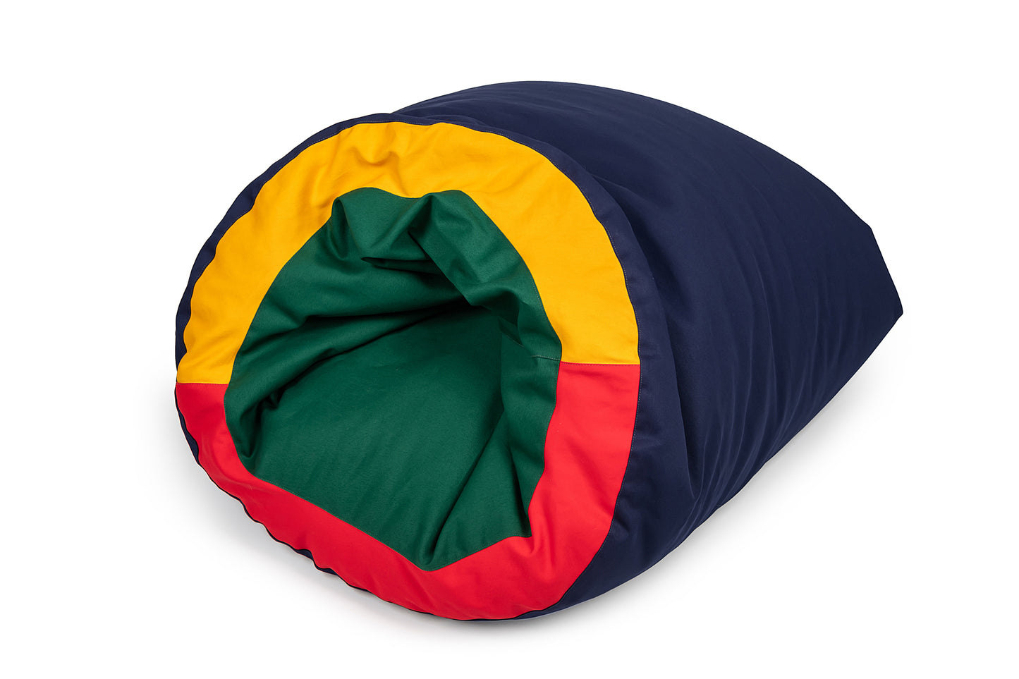 Large Sensory Bean Bag Tunnel Pouf - Removable cover | Sensory Owl