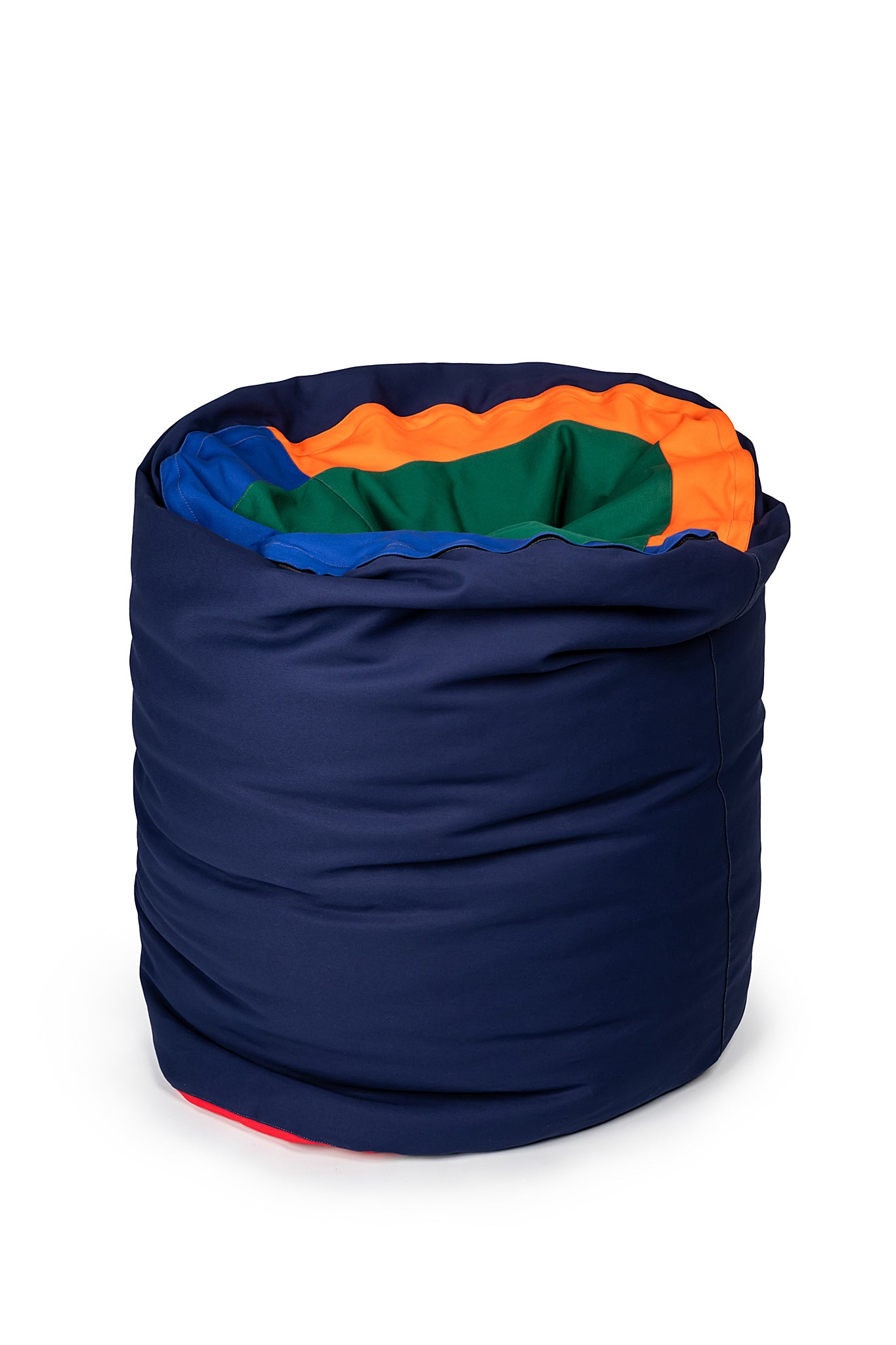 Large Sensory Bean Bag Tunnel Pouf - Removable cover | Sensory Owl
