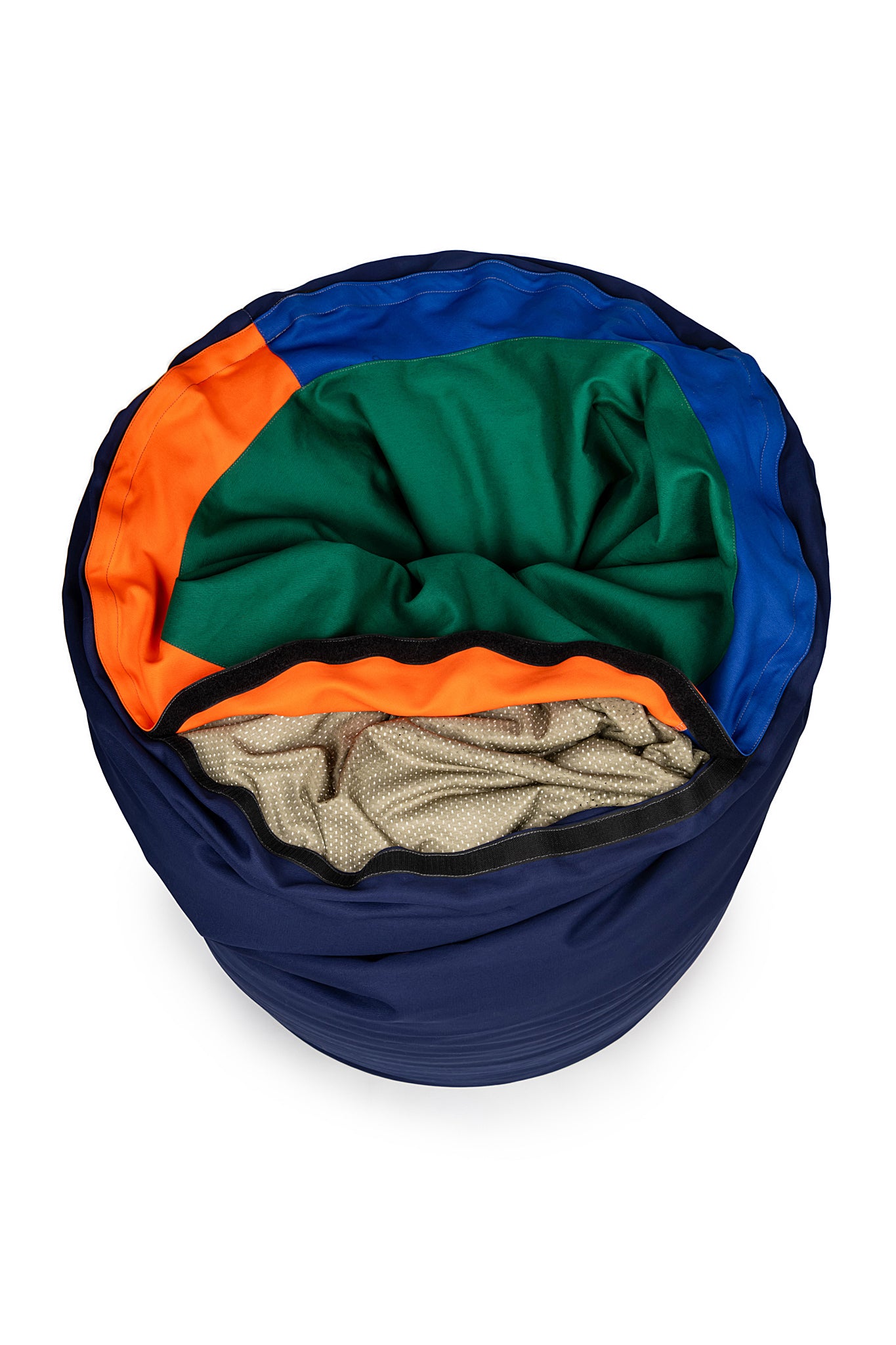 Large Sensory Bean Bag Tunnel Pouf - Removable cover | Sensory Owl