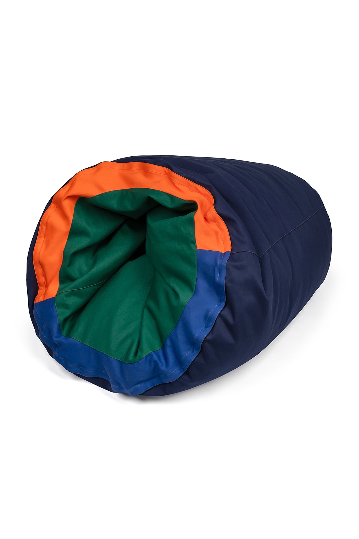 Large Sensory Bean Bag Tunnel Pouf - Removable cover | Sensory Owl