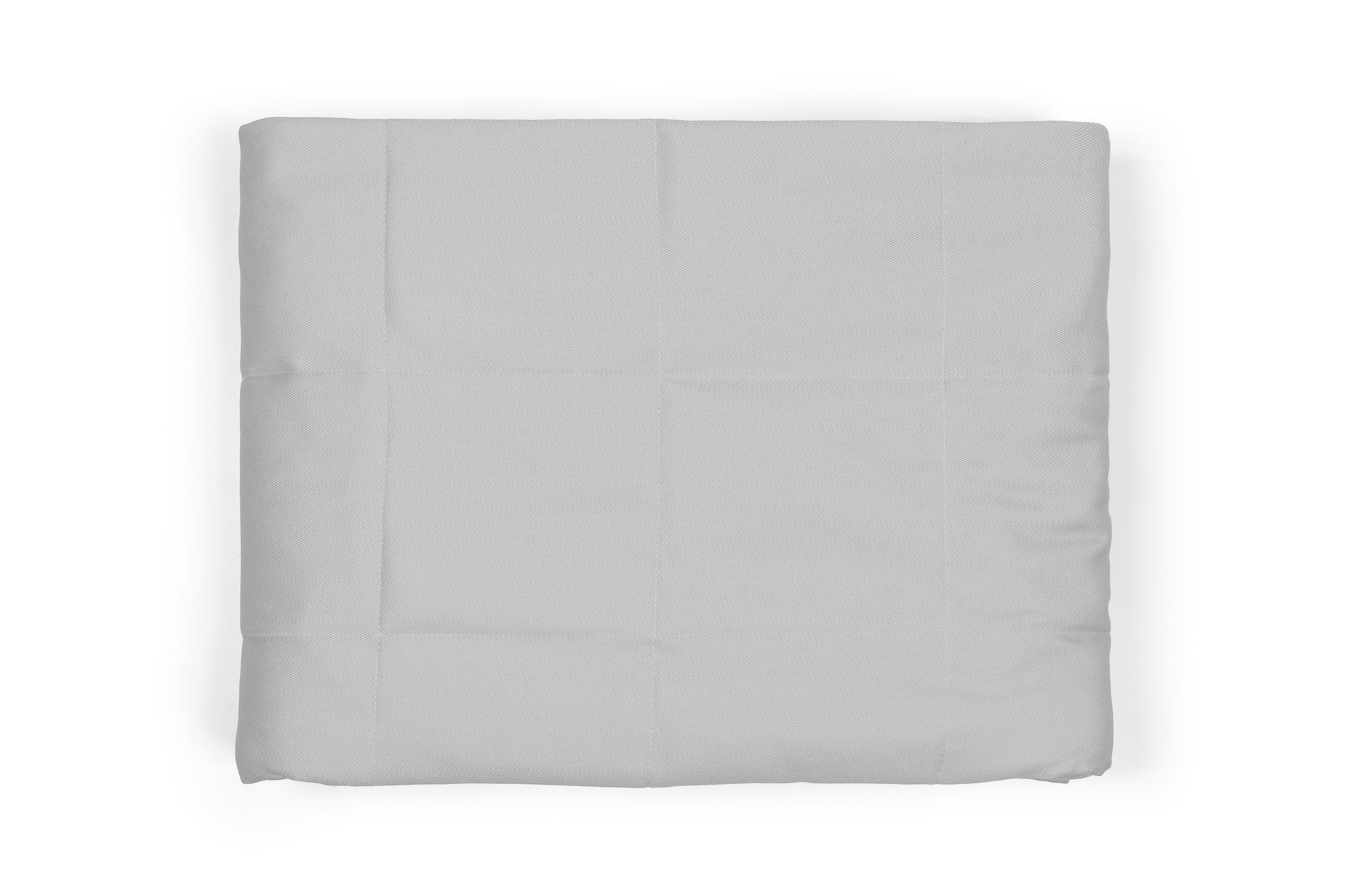 LIGHT GREY COTTON WEIGHTED BLANKET