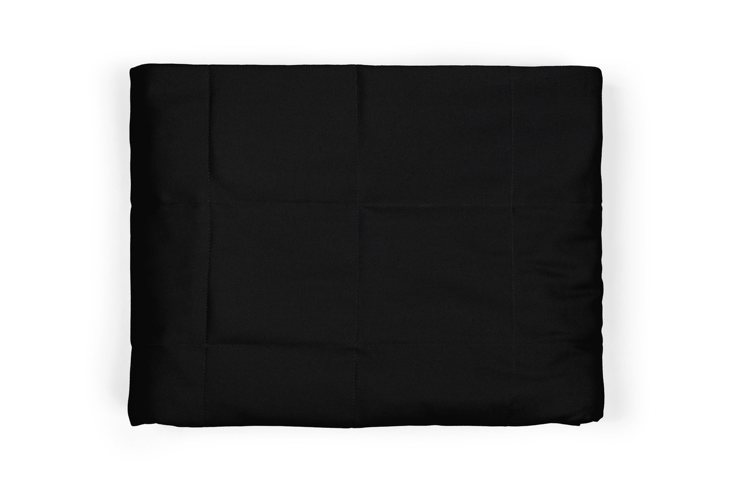 BLACK COTTON WEIGHTED BLANKET