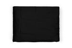 BLACK COTTON WEIGHTED BLANKET