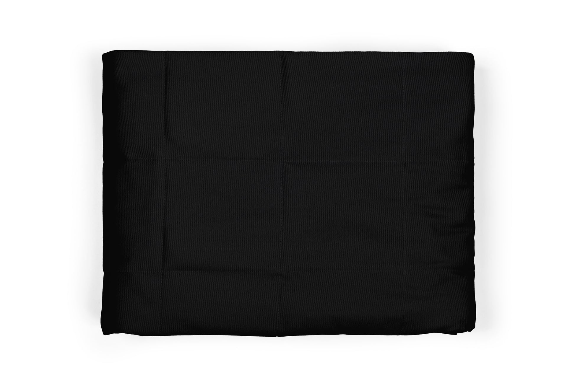 BLACK COTTON WEIGHTED BLANKET