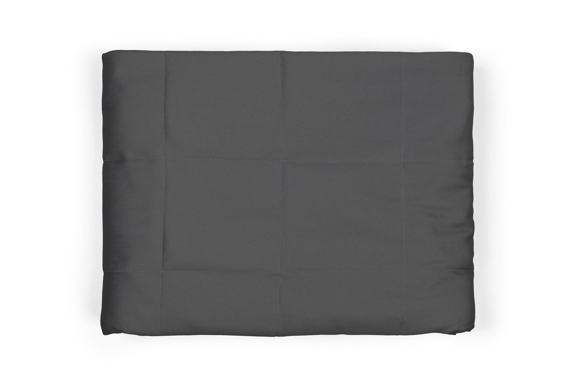 DARK GREY COTTON WEIGHTED BLANKET