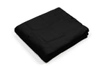 BLACK COTTON WEIGHTED BLANKET
