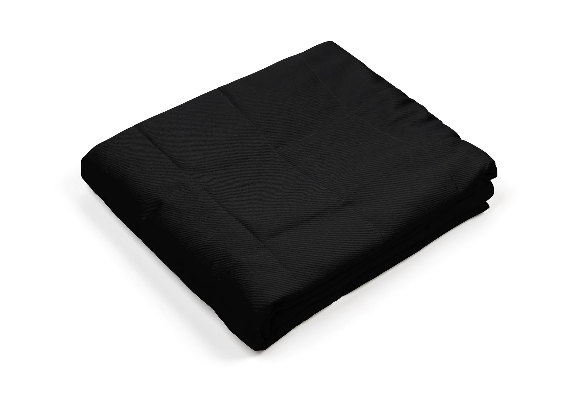 BLACK COTTON WEIGHTED BLANKET