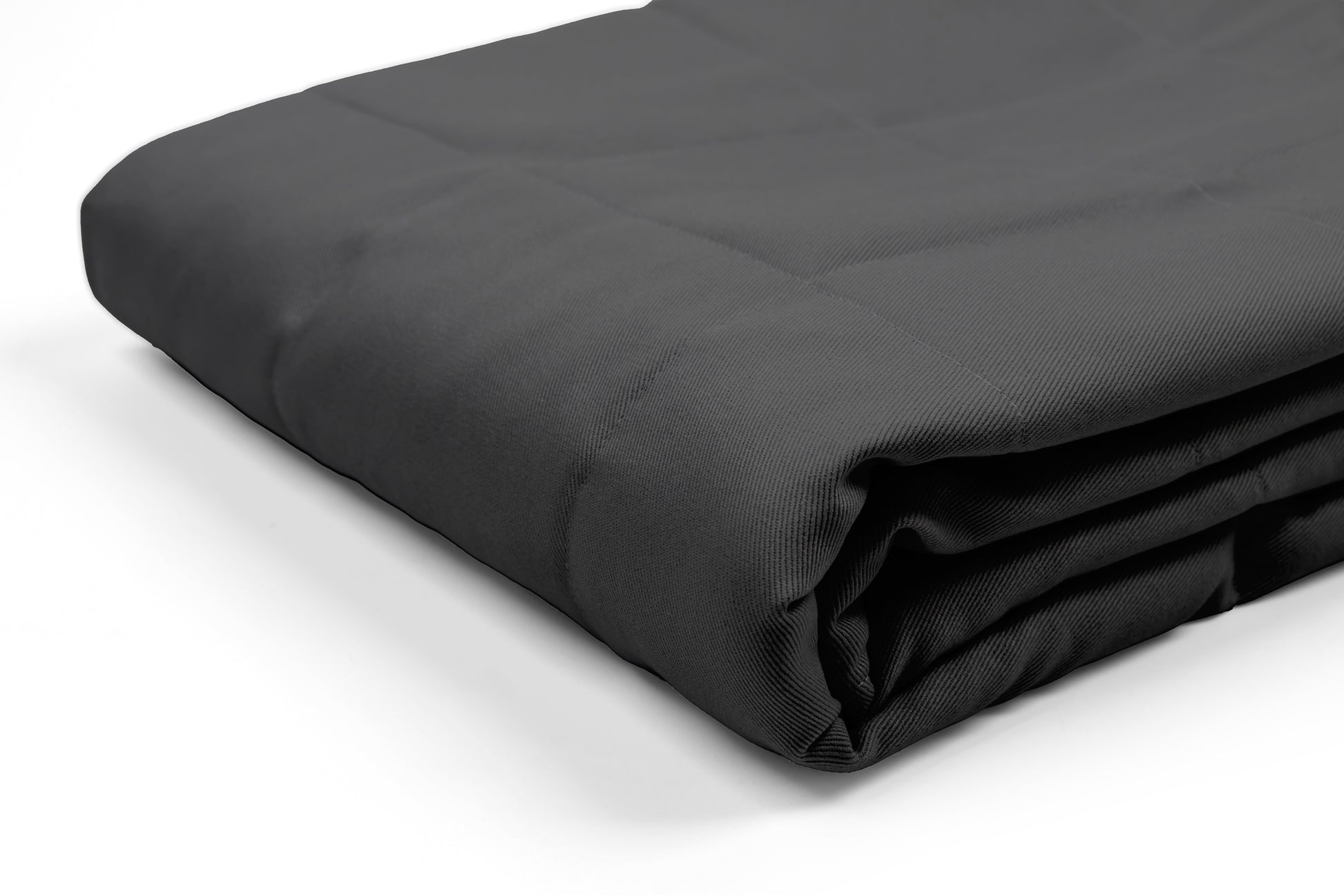 DARK GREY COTTON WEIGHTED BLANKET