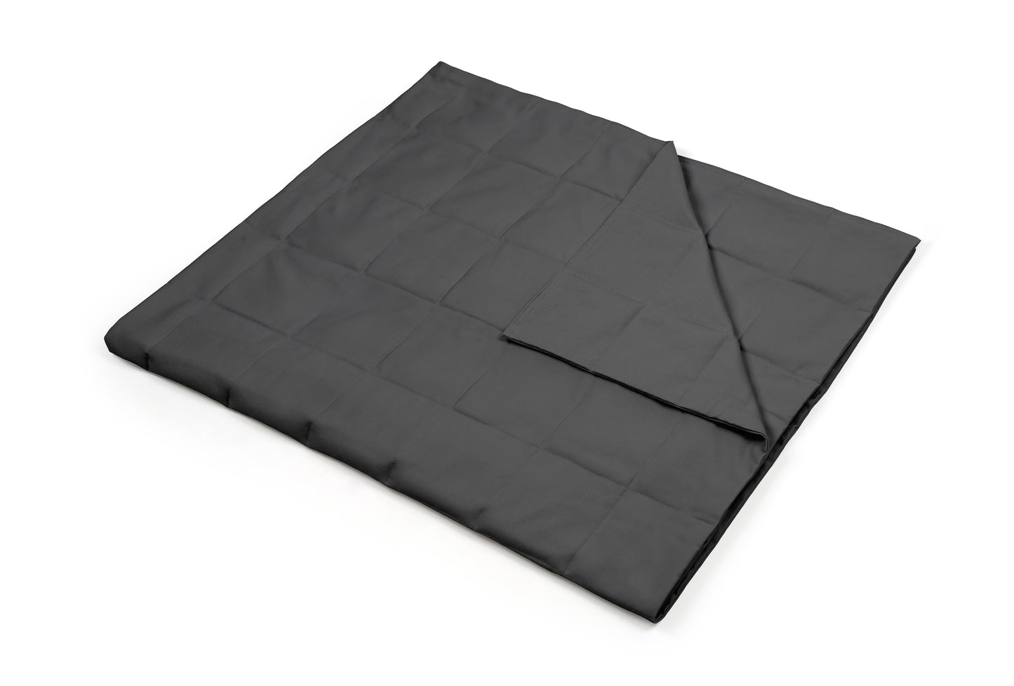 DARK GREY COTTON WEIGHTED BLANKET