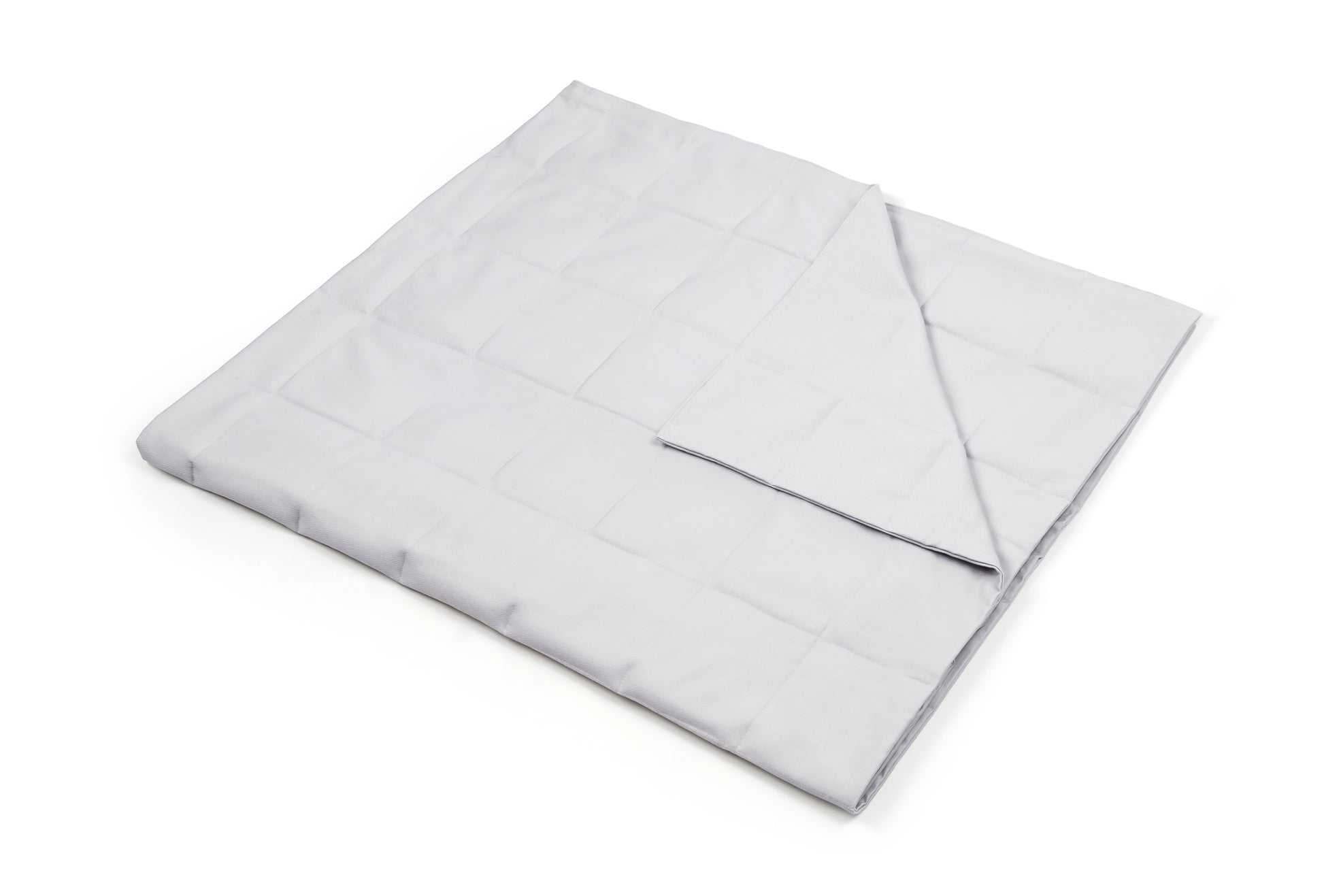 WHITE COTTON WEIGHTED BLANKET