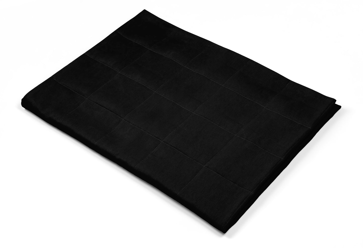 BLACK COTTON WEIGHTED BLANKET