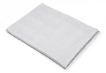WHITE COTTON WEIGHTED BLANKET