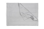 LIGHT GREY COTTON WEIGHTED BLANKET