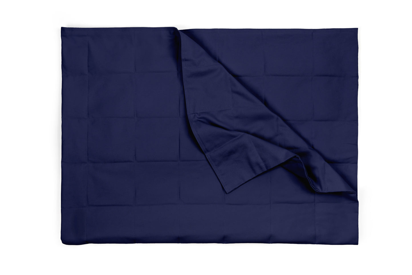 NAVY BLUE COTTON WEIGHTED BLANKET