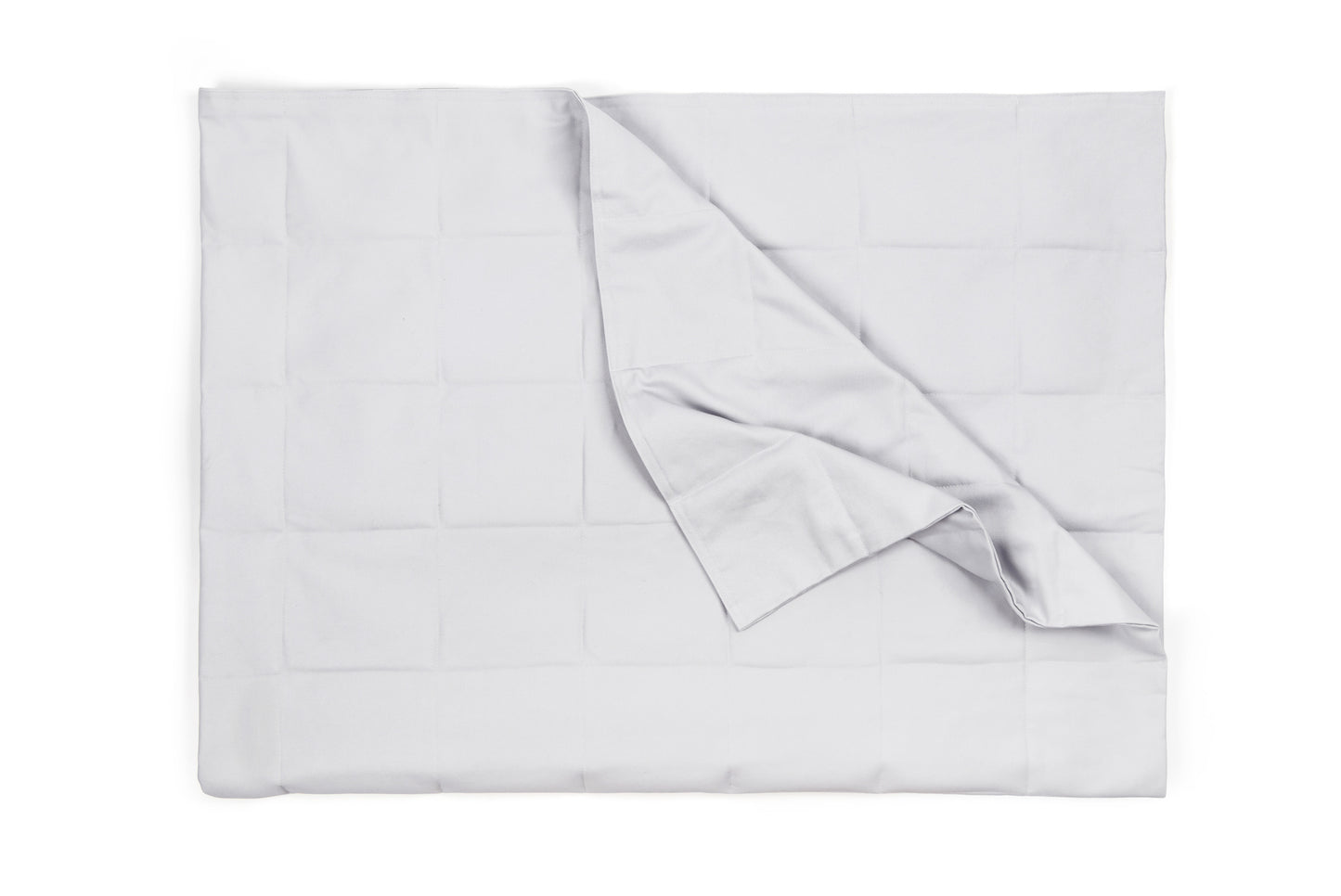 WHITE COTTON WEIGHTED BLANKET