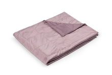 Load image into Gallery viewer, VELVET TOP WEIGHTED BLANKET IN LAVENDER 
