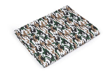 Load image into Gallery viewer, MILITARY CAMOUFLAGE MINKY WEIGHTED BLANKET