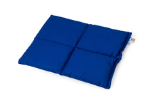 Load image into Gallery viewer, blue Cotton Weighted Lap Pillow