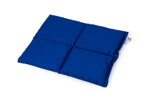blue Cotton Weighted Lap Pillow