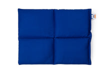 Load image into Gallery viewer, blue Cotton Weighted Lap Pillow