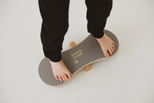 Load image into Gallery viewer, A BOY BALANCING ON BALANCE BOARD / TRICK BOARD FOR KIDS- GOOD WOOD