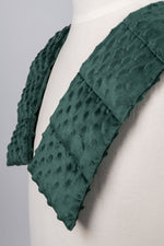bottle green MINKY_WEIGHTED_COLLAR_arms