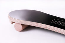 Load image into Gallery viewer, BLACK BALANCE BOARD / TRICK BOARD FOR KIDS- GOOD WOOD 