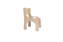 Load image into Gallery viewer, GOOD WOOD CHAIR AN ERGONOMIC GOOD WOOD CHAIR - FRIENDLY, MULTIFUNCTIONAL AND COMFORTABLE TO SIT ON IN NATURAL COLOUR