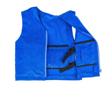 Load image into Gallery viewer, Blue Weighted Therapy Vest