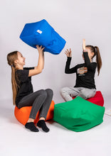 Load image into Gallery viewer, COTTON SQUARE POUFS | SENSORY OWL - SCHOOL EQUIPMENT