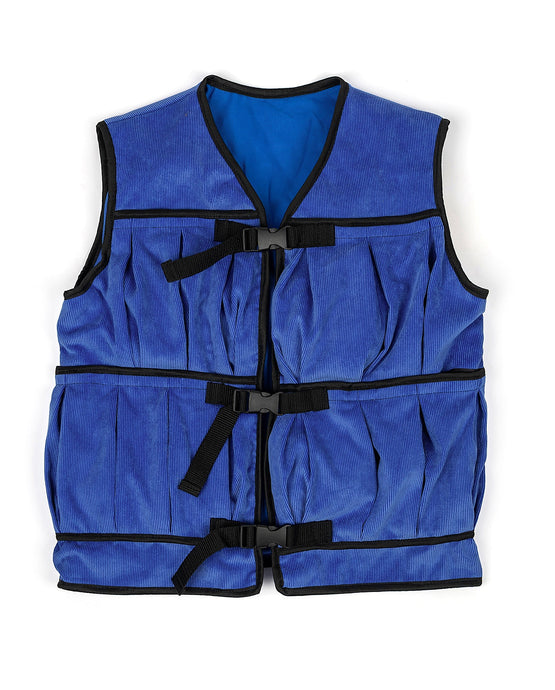 OT Weighted Therapy Vest Cobalt Blue