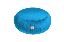 Load image into Gallery viewer, azure velvet zafu pillow | sensory owl