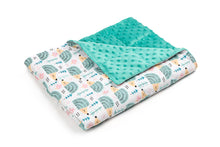 Load image into Gallery viewer, HEDGEHOGS MINKY WEIGHTED BLANKET