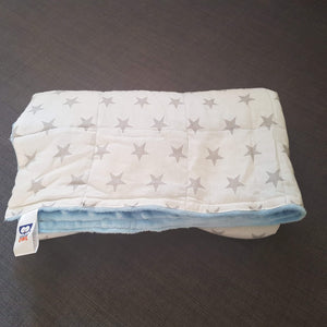 grey stars weighted blanket