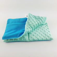 Load image into Gallery viewer, AZURE COTTON WEIGHTED BLANKET | SENSORY OWL