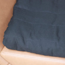 Load image into Gallery viewer, BLACK COTTON WEIGHTED BLANKET