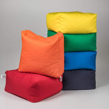 Load image into Gallery viewer, COTTON SQUARE POUFS STACK UP TOGETHER  | SENSORY OWL