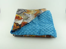 Load image into Gallery viewer, horses minky wieghted blanket | sensory owl