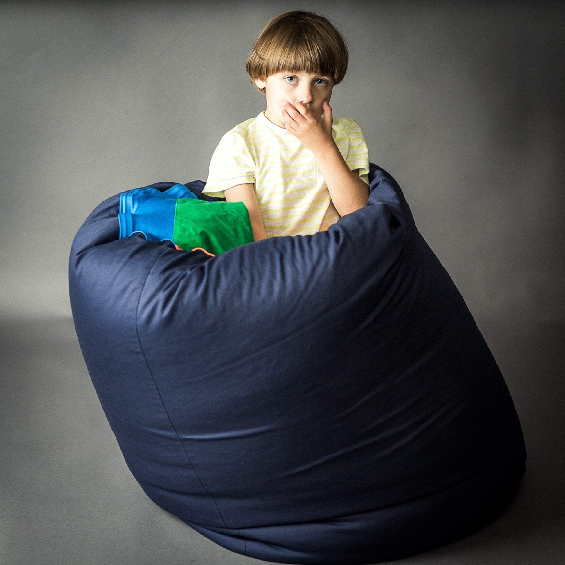 Large Sensory Bean Bag Tunnel Pouf | Sensory Owl