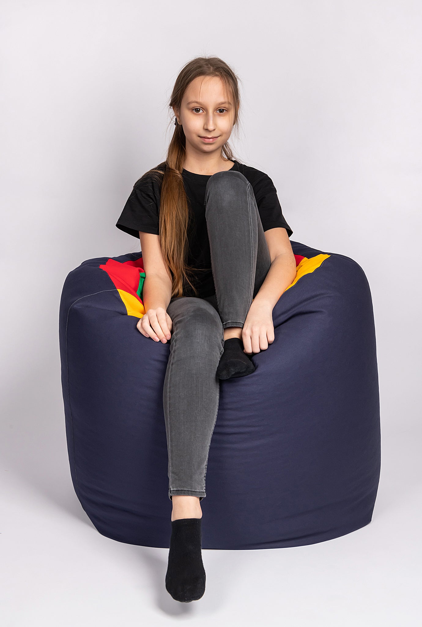 Large Sensory Bean Bag Tunnel Pouf