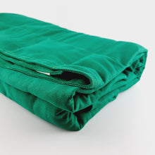 Load image into Gallery viewer, PREMADE GREEN COTTON WEIGHTED BLANKET | SENSORY OWL