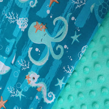 Load image into Gallery viewer, SEA LIFE MINKY WEIGHTED BLANKET | SENSORY OWL