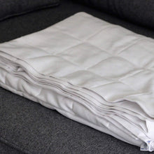 Load image into Gallery viewer, WHITE COTTON WEIGHTED BLANKET | SENSORY OWL